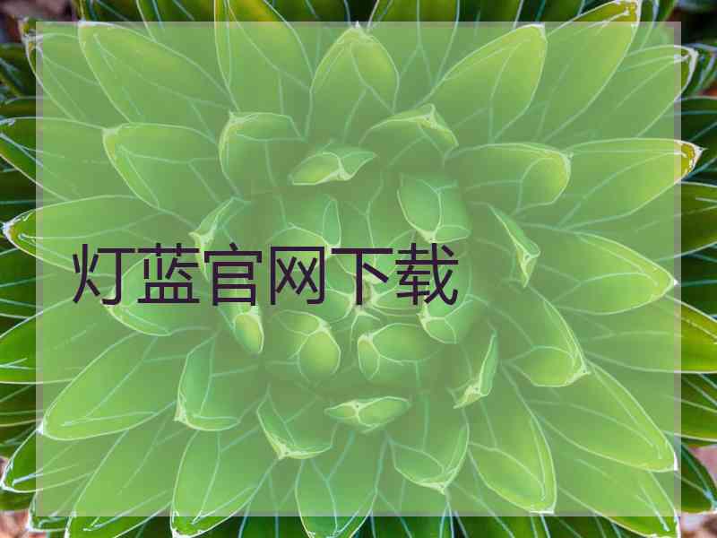 灯蓝官网下载