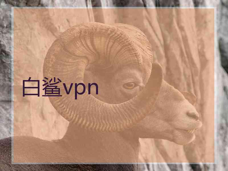 白鲨vpn