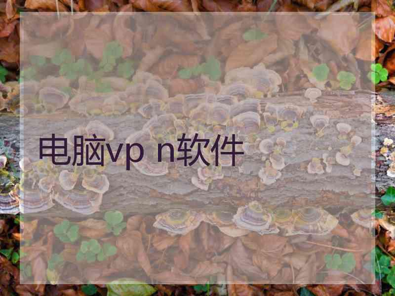 电脑vp n软件