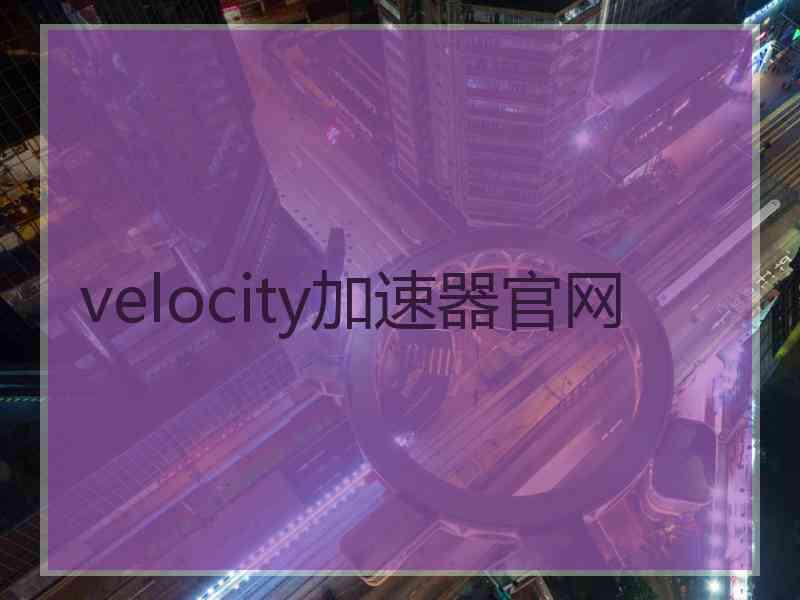 velocity加速器官网