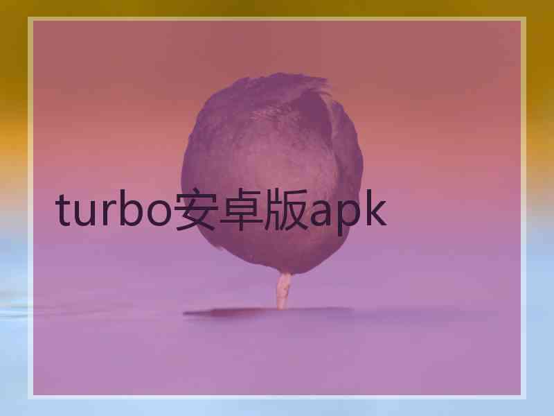 turbo安卓版apk