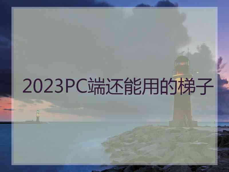 2023PC端还能用的梯子