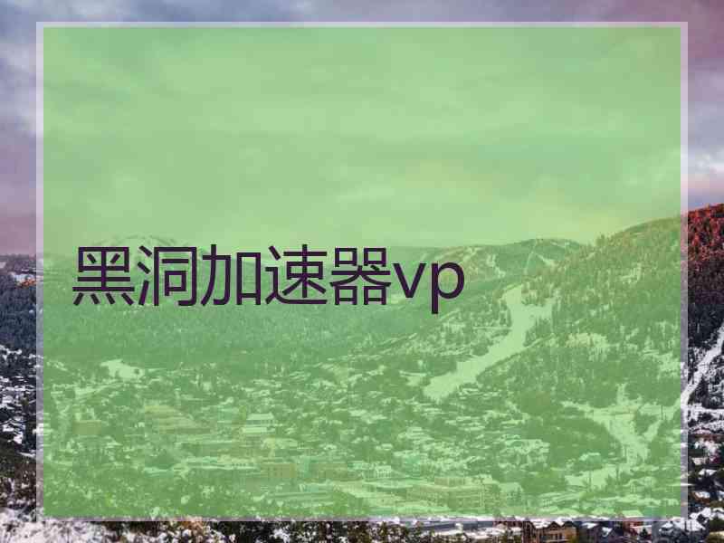 黑洞加速器vp