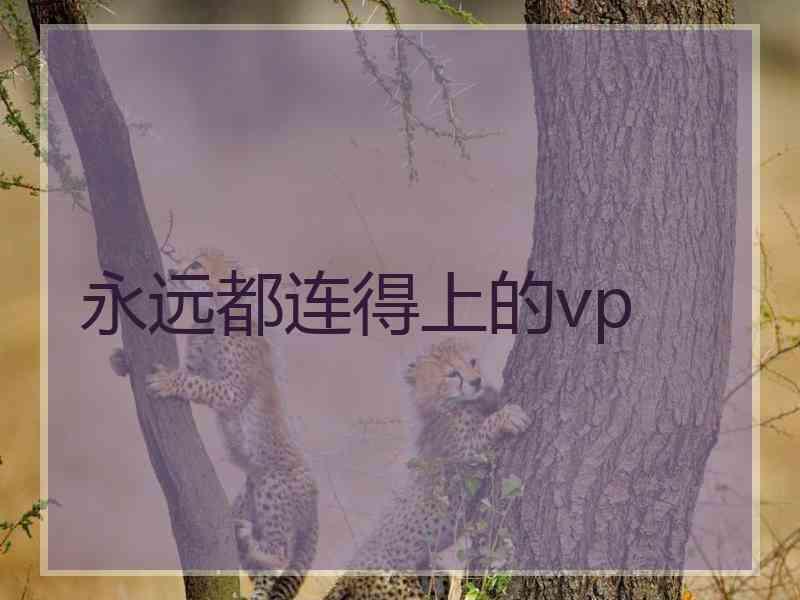 永远都连得上的vp