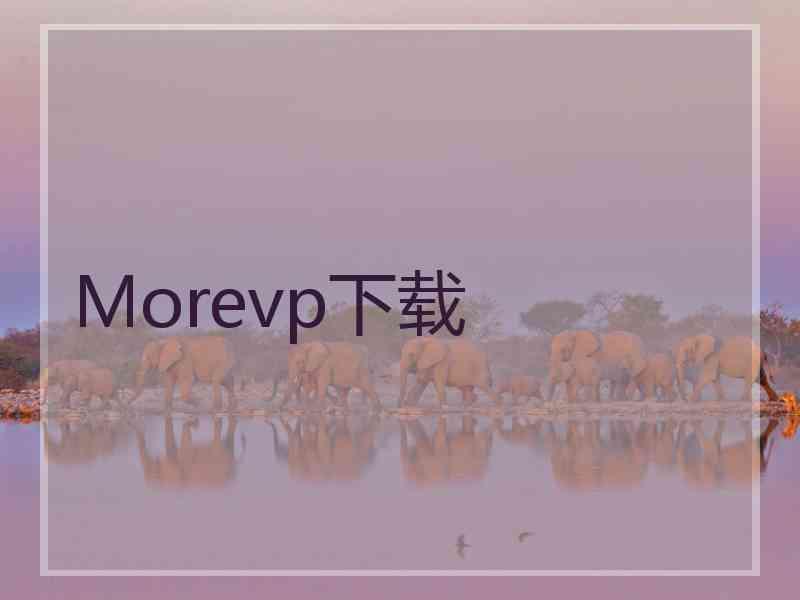 Morevp下载