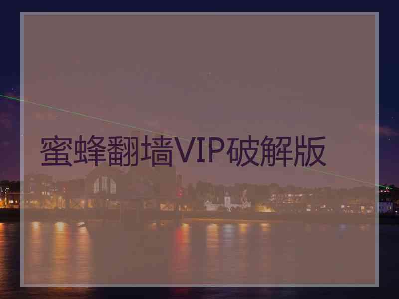 蜜蜂翻墙VIP破解版