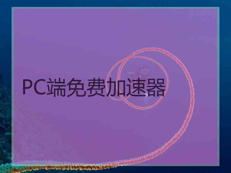 PC端免费加速器