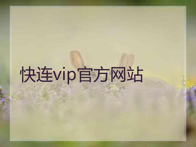 快连vip官方网站