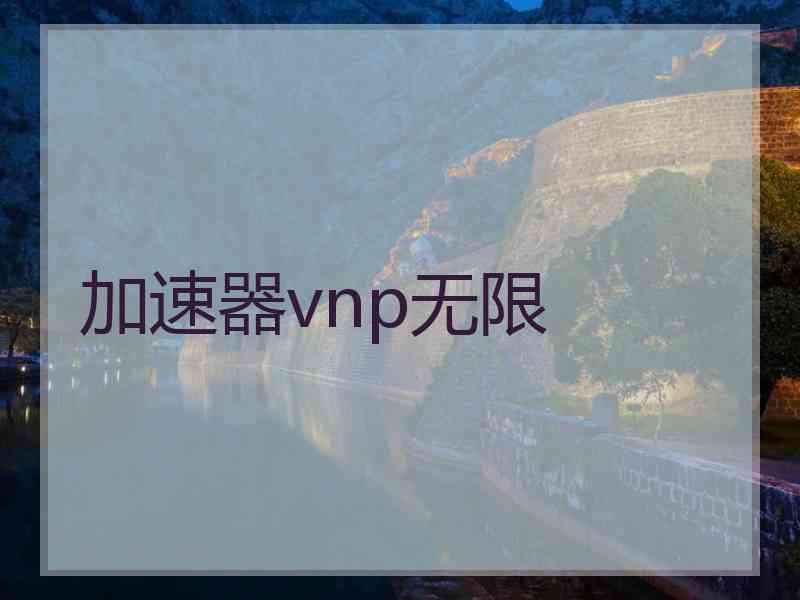 加速器vnp无限